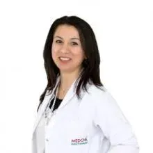 Uzm. Dr. Ceyda Cilasun — Çocuk Sağlığı Ve Hastalıkları, Konya. Portre fotoğrafı.