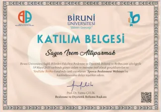 Uzm. Dyt. İrem Altıparmak profilinde yer alan galeri fotoğrafı.