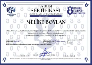 Psk. Melike Boylan profilinde yer alan galeri fotoğrafı.
