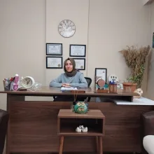 Psk. Dan. Seher Dursun — Psikolojik Danışma ve Rehberlik. Portre fotoğrafı.