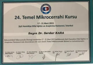 Op. Dr. Serdar Kara profilinde yer alan galeri fotoğrafı.