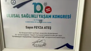 Dyt. Feyza Nur Ateş profilinde yer alan galeri fotoğrafı.