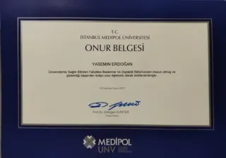 Dyt. Yasemin Erdoğan Ertaylan profilinde yer alan galeri fotoğrafı.