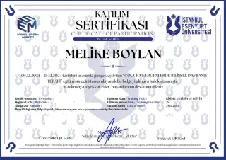 Psk. Melike Boylan profilinde yer alan galeri fotoğrafı.