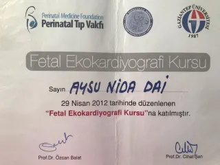 Op. Dr. Aysu Nida Dai profilinde yer alan galeri fotoğrafı.