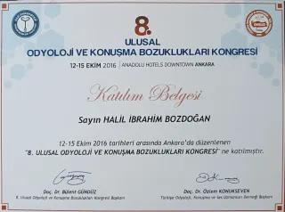 Uzm. Dkt. Halil İbrahim Bozdoğan profilinde yer alan galeri fotoğrafı.