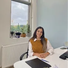 Kl. Psk. Eda Karademir — Psikoloji, İstanbul. Portre fotoğrafı.