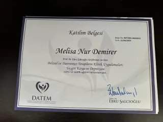 Psk. Melisa Nur Demirer profilinde yer alan galeri fotoğrafı.