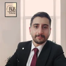 Kl. Psk. Ebubekir Yasir Öztürk — Psikoloji, İstanbul. Portre fotoğrafı.