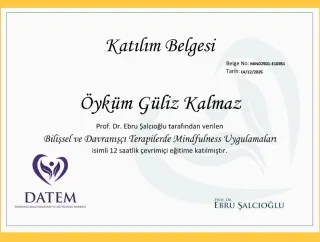 Psk. Öyküm Güliz Kalmaz profilinde yer alan galeri fotoğrafı.