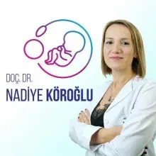 Doç. Dr. Nadiye Köroğlu — Kadın Hastalıkları Ve Doğum, Küçükçekmece, İstanbul. Portre fotoğrafı.
