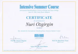 Prof. Dr. Nuri Özgirgin profilinde yer alan galeri fotoğrafı.