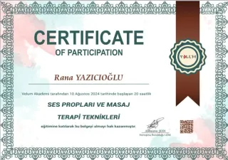 Uzm. Ody. Rana Yazıcıoğlu profilinde yer alan galeri fotoğrafı.