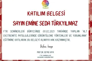 Uzm. Fzt. Seda Türkyılmaz profilinde yer alan galeri fotoğrafı.