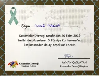 Uzm. Dkt. Onur Takva profilinde yer alan galeri fotoğrafı.