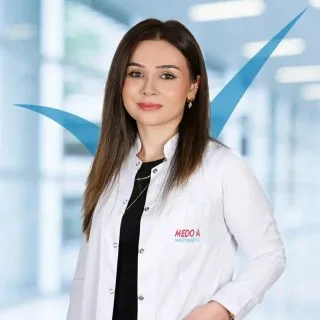 Op. Dr. Anara Madinaeva — Kadın Hastalıkları Ve Doğum, Selçuklu, Konya. Portre fotoğrafı.