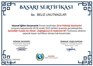 Kl. Psk. Beliz Unutmazlar profilinde yer alan galeri fotoğrafı.