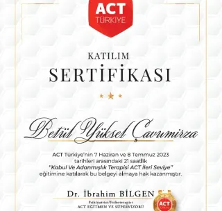 Psk. Betül Yüksel Çavumirza profilinde yer alan galeri fotoğrafı.