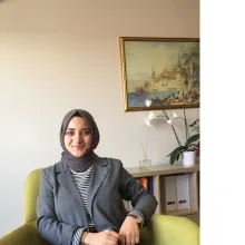 Kl. Psk. Merve Çelik — Psikoloji, Konya. Portre fotoğrafı.