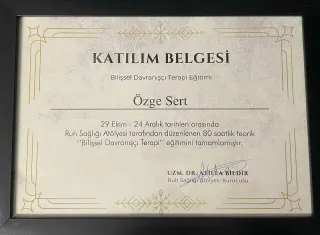 Psk. Özge Sert profilinde yer alan galeri fotoğrafı.