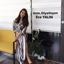 Dyt. Ece Yalın — Diyetisyen. Portre fotoğrafı.