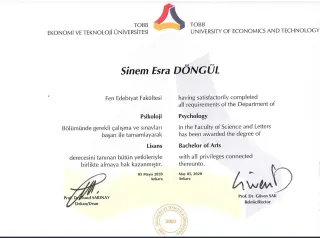 Psk. Sinem Esra Döngül profilinde yer alan galeri fotoğrafı.