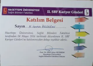 Uzm. Dkt. Halil İbrahim Bozdoğan profilinde yer alan galeri fotoğrafı.