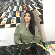 Dyt. Merve Afiyon — Diyetisyen, Kırşehir. Portre fotoğrafı.