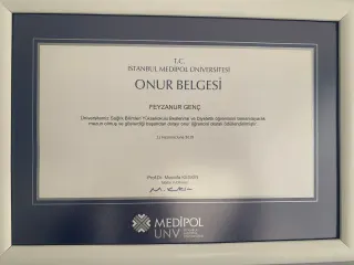 Dyt. Feyzanur Genç profilinde yer alan galeri fotoğrafı.