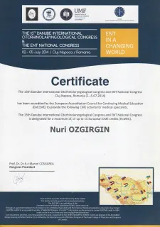 Prof. Dr. Nuri Özgirgin profilinde yer alan galeri fotoğrafı.