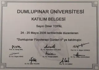 Fzt. Ömer Topal profilinde yer alan galeri fotoğrafı.