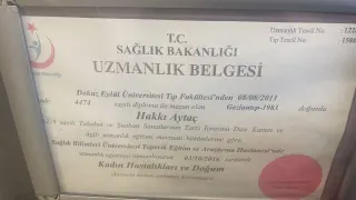 Op. Dr. Hakkı Aytaç profilinde yer alan galeri fotoğrafı.