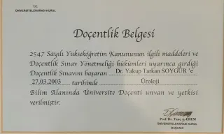 Prof. Dr. Tarkan Soygür profilinde yer alan galeri fotoğrafı.