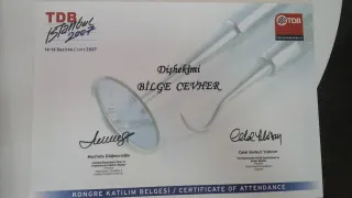 Dt. Bilge Cevher profilinde yer alan galeri fotoğrafı.