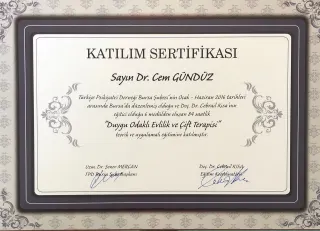 Uzm. Dr. Cem Gündüz profilinde yer alan galeri fotoğrafı.