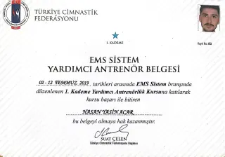 Uzm. Fzt. Hasan Yasin Acar profilinde yer alan galeri fotoğrafı.