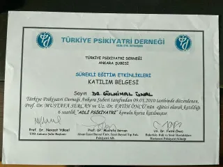 Uzm. Dr. Gülnihal Gökçe Ünal profilinde yer alan galeri fotoğrafı.