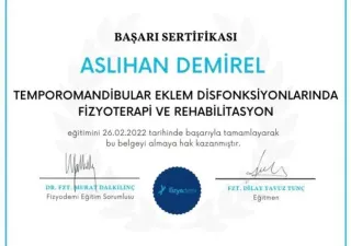 Fzt. Aslıhan Şahin profilinde yer alan galeri fotoğrafı.