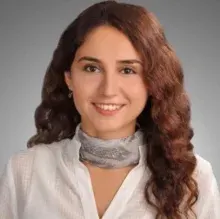 Psk. Merve Karataş — Psikoloji, Eskişehir. Portre fotoğrafı.
