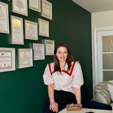 Psk. Rabia Serenay Özkan — Psikoloji, Kayseri. Portre fotoğrafı.