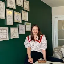Psk. Rabia Serenay Özkan — Psikoloji, Kayseri. Portre fotoğrafı.