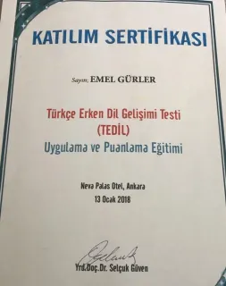 Dkt. Emel Gürler profilinde yer alan galeri fotoğrafı.