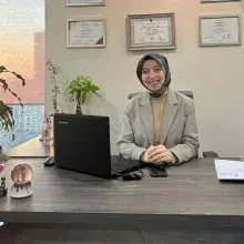 Dyt. Büşra Durna — Diyetisyen, Ankara. Portre fotoğrafı.