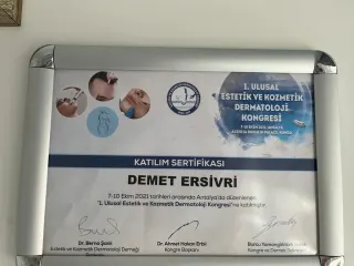 Uzm. Dr. Demet Ersivri profilinde yer alan galeri fotoğrafı.