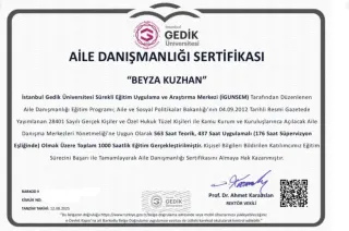 Uzm. Psk. Beyza Kuzhan Karakaş profilinde yer alan galeri fotoğrafı.