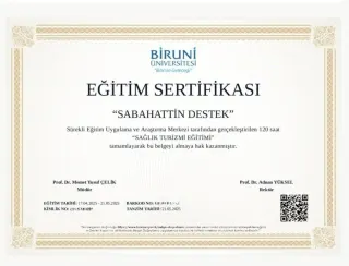 Prof. Dr. Sabahattin Destek profilinde yer alan galeri fotoğrafı.