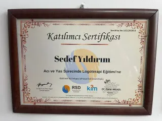Psk. Sedef Yıldırım Saruhan profilinde yer alan galeri fotoğrafı.