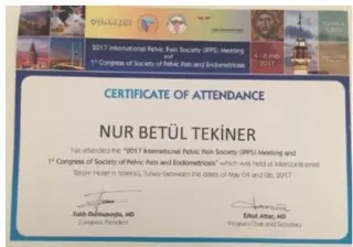 Uzm. Dr. Nur Betül Tekiner profilinde yer alan galeri fotoğrafı.
