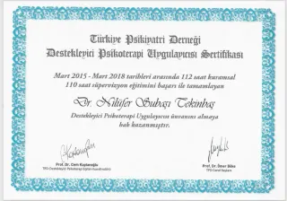 Uzm. Dr. Nilüfer Subaşı Tekintaş profilinde yer alan galeri fotoğrafı.
