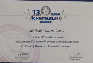 Uzm. Dr. Mehmet Erdoğmuş profilinde yer alan galeri fotoğrafı.